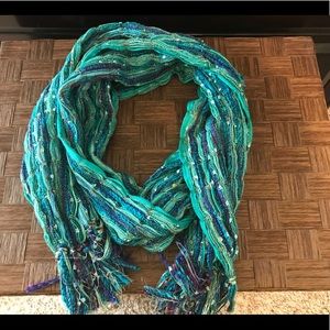 🌸 2/$15 🌸 blue and green scarf